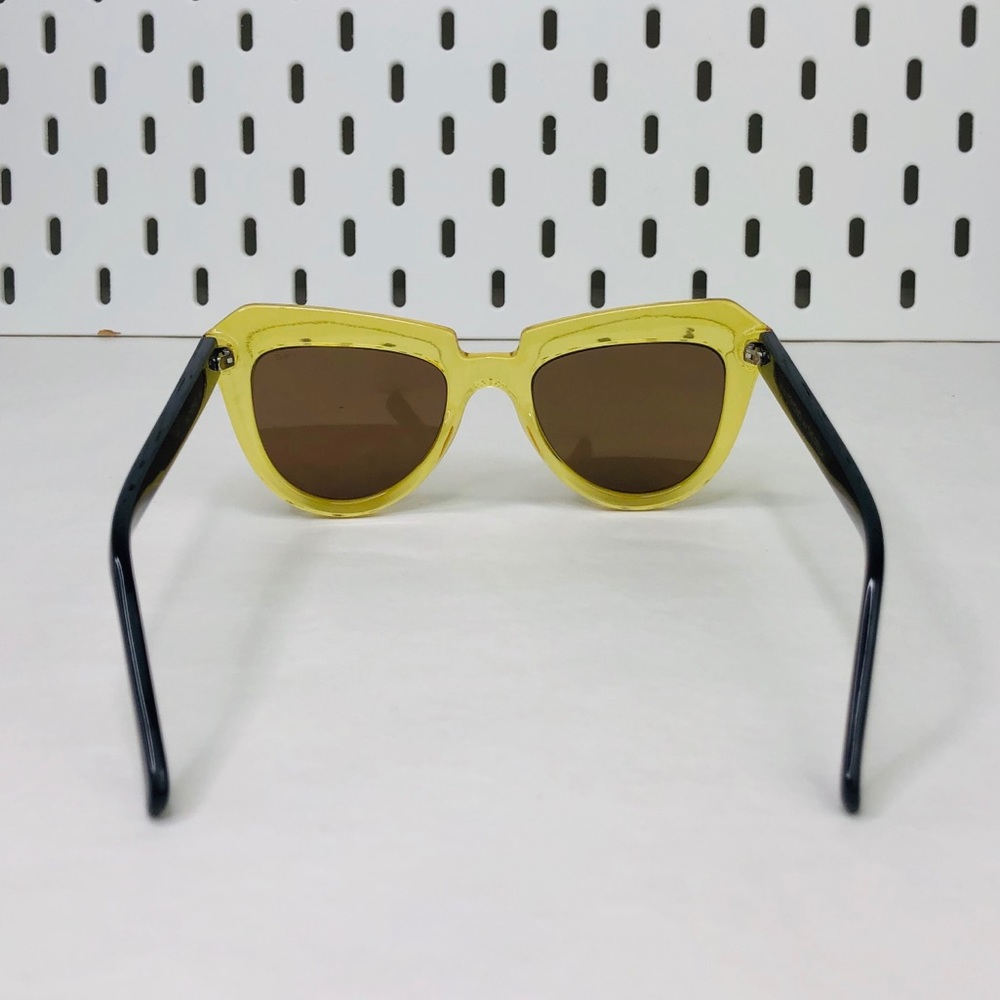 KOMONO sunglasses cat eye Stella Cider Black gold - Picture 8 of 10